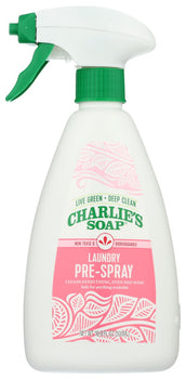 CHARLIES SOAP: Laundry Pre Spray, 16 oz