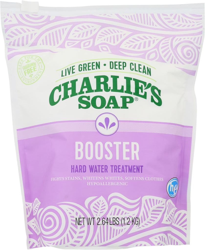 CHARLIES SOAP: Biodegradable Booster & Hard Water Treatment, 2.64 lb