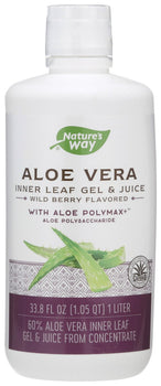 NATURES WAY: Aloe Vera Gel Jceberry, 33.8 oz