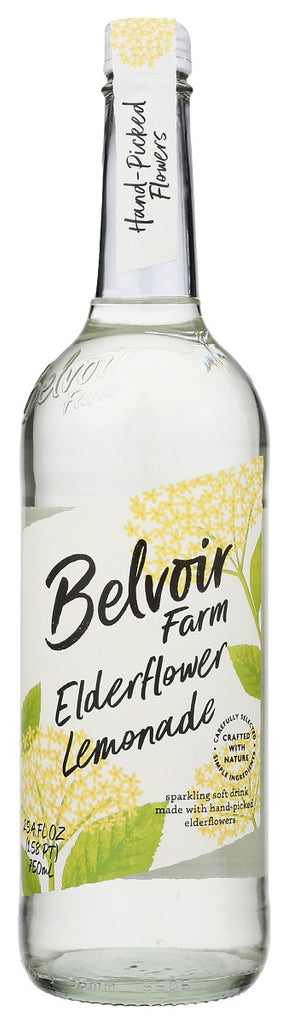 BELVOIR: Elderflower Lemonade Beverage, 25.4 fo