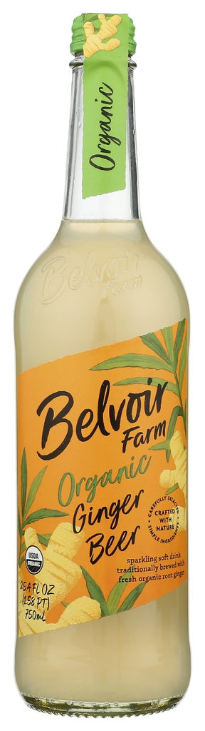 BELVOIR: Organic Ginger Beer, 25.4 fo