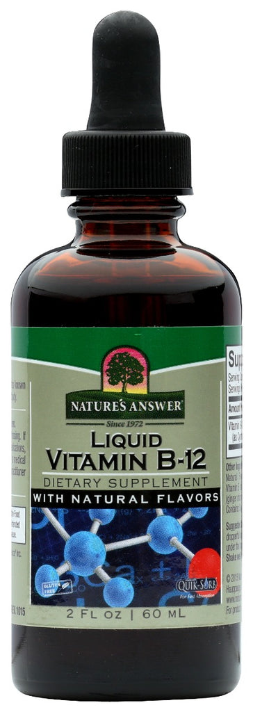 NATURES ANSWER: Liq B12, 2 oz