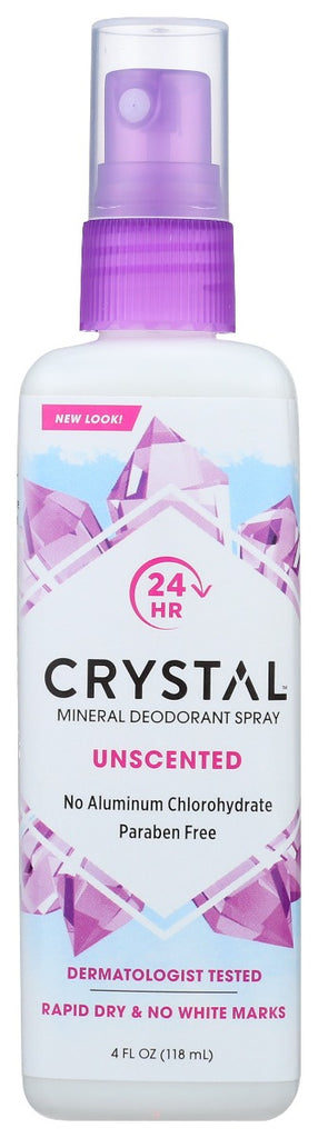 CRYSTAL BODY DEODORANT: Deod Spry Body, 4 oz