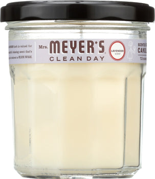 MRS MEYERS CLEAN DAY: Lavender Soy Candle Large, 7.2 oz