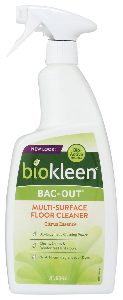 BIO KLEEN: Bac Out Multi Surface Floor Cleaner, 32 oz