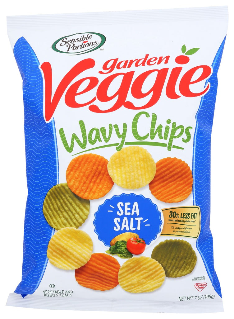 SENSIBLE PORTIONS: Garden Veggie Chips Sea Salt, 7 oz