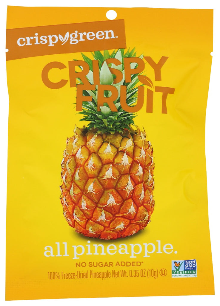 CRISPY GREEN: Crispy Fruit All Pineapple, 0.35 oz