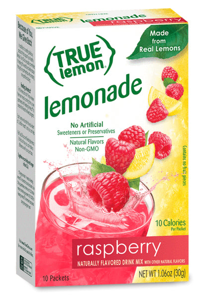 TRUE CITRUS: Raspberry Lemonade Drink Mix, 1.06 oz