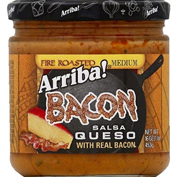 ARRIBA: Salsa Bacon Queso, 16 oz