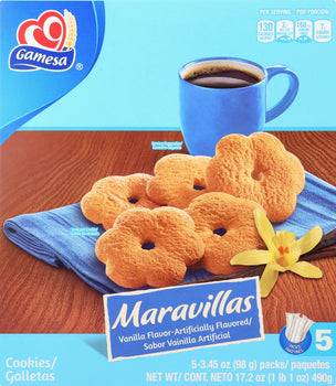 GAMESA: Cookie Maravillas Vanilla, 17.2 oz