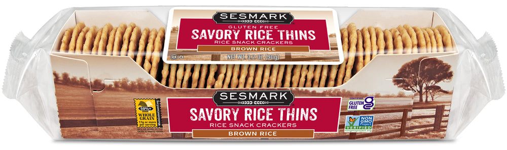 SESMARK: Rice Thn Svry Brwn Rice, 3.2 oz