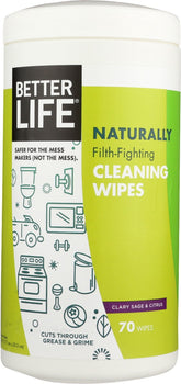 BETTER LIFE: Wipes All Prps Sage & Citrus, 70 pc