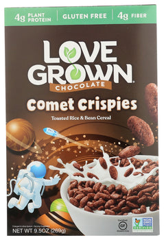 LOVE GROWN: Cereal Comet Crispies, 9.5 oz