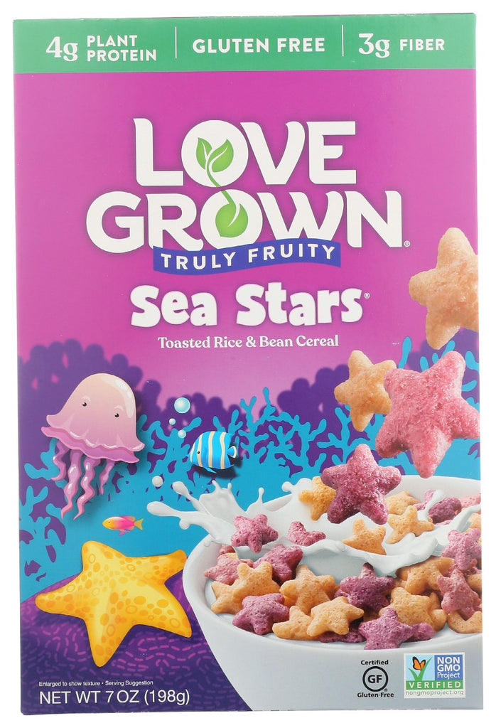 LOVE GROWN: Cereal Sea Stars, 7 oz