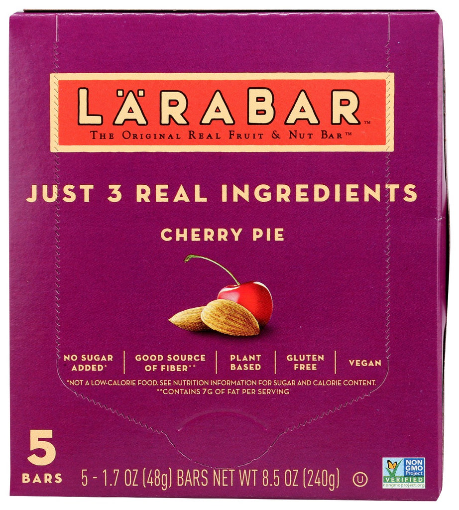 LARABAR: Cherry Pie 5 Count Bars, 8.5 oz