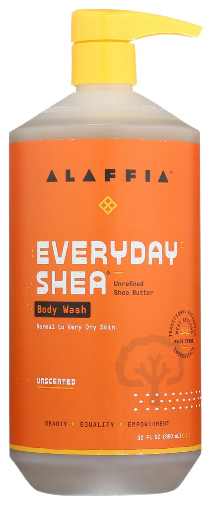 ALAFFIA: Wash Body Evrydy Unsctd, 32 fo