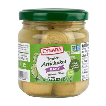 CYNARA: Tender Artichoke Baby Hearts In Water, 6.75 oz