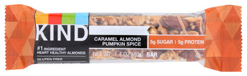 KIND: Caramel Almond Pumpkin Spice Bar, 1.4 oz