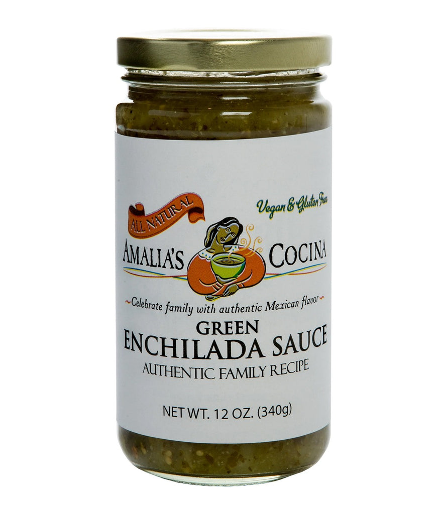 AMALIAS COCINA: Green Enchilada Sauce, 12 oz