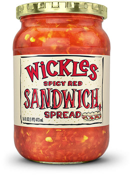 WICKLES: Sandwich Sprd Spicy Red, 16 oz