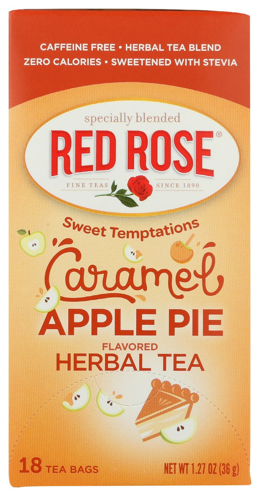 RED ROSE: Caramel Apple Pie Herbal Tea, 18 bg