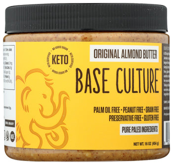 BASE CULTURE: Butter Almond Original, 16 oz