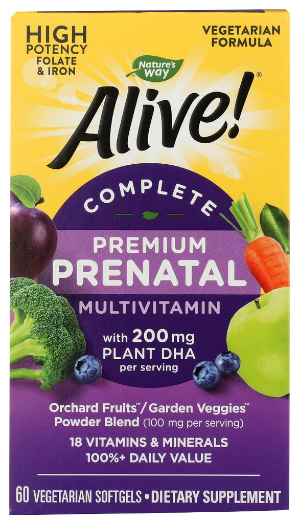 NATURES WAY: Vitamin Multi Prenatal, 60 sg