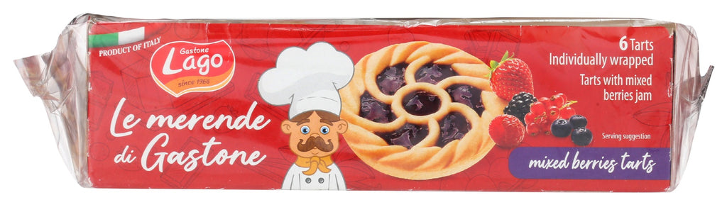 GASTONE LAGO: Mixed Berries Crostatine Tarts, 8.47 oz