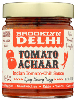 BROOKLYN DELHI: Tomato Achaar Chili Sauce, 9 oz