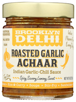 BROOKLYN DELHI: Roasted Garlic Achaar Chili, 9 oz