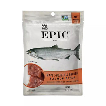 EPIC: Maple Glazed & Smoked Salmon Bites 2.5 oz