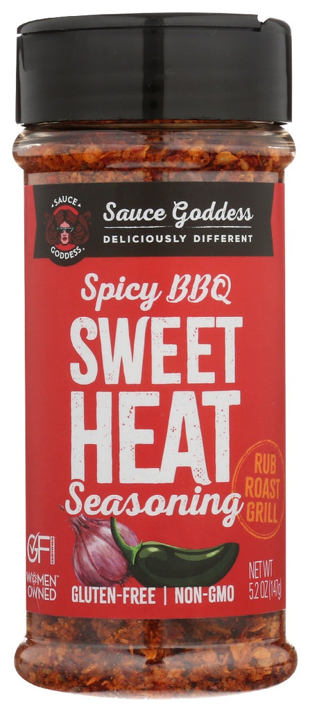 SAUCE GODDESS: Spice Sweet Heat Shaker, 5.2 oz