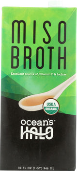 OCEANS HALO: Organic Miso Broth, 32 fo