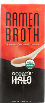 OCEANS HALO: Organic Ramen Broth, 32 fo