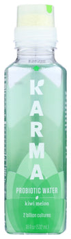 KARMA WELLNESS WATER: Kiwi Melon Probiotic Water, 18 oz