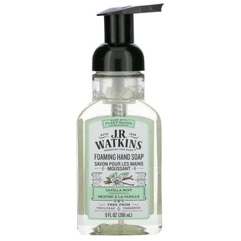 J R WATKINS: Hand Soap Vanilla Mint, 9 fo