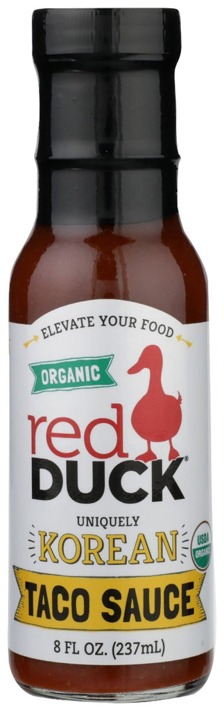 RED DUCK: Organic Uniquely Korean Taco Sauce, 8 oz