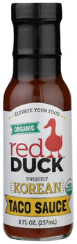 RED DUCK: Organic Uniquely Korean Taco Sauce, 8 oz