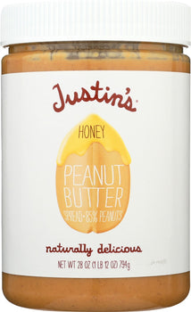 JUSTINS: Honey Peanut Butter Spread, 28 oz