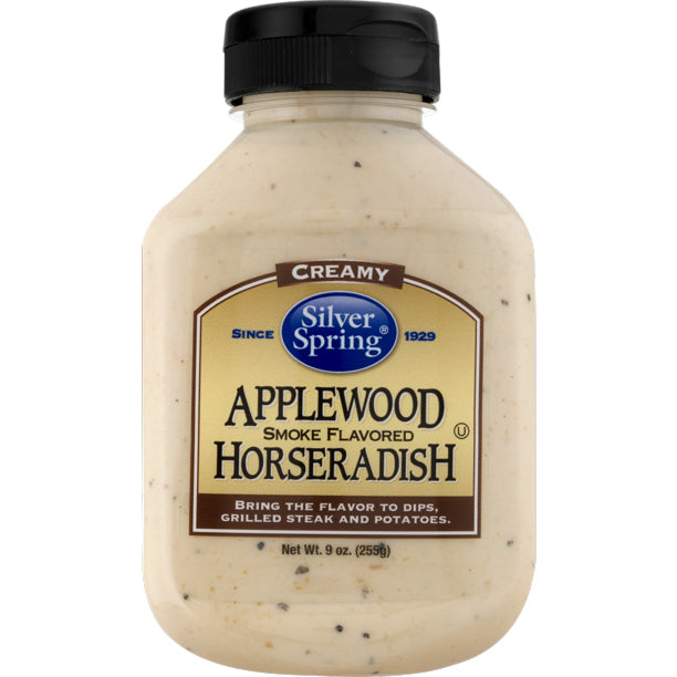 SILVER SPRING: Horseradish Applwd Smkd, 9 oz