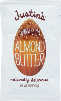 JUSTINS: Cinnamon Almond Butter, 1.15 oz