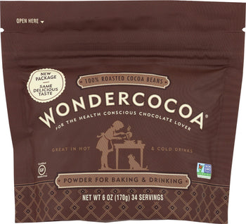 WONDERCOCOA: Cocoa Powder, 6 oz