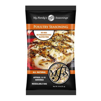 MY FAMILYS SEASONINGS: Poultry Seasoning, 1.8 oz