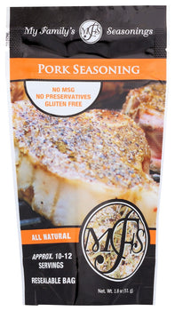 MY FAMILYS SEASONINGS: Pork Seasoning, 1.8 oz