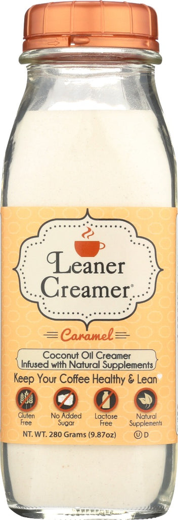 LEANER CREAMER: Creamy Caramel Creamer, 9.87 oz