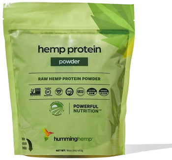 HUMMING HEMP: Hemp Protein Powder, 16 oz