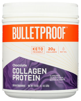 BULLETPROOF: Collagen Protein Pwdr Cho, 17.6 oz