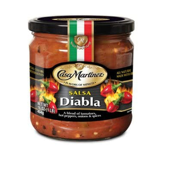 CASA MARTINEZ: Diabla Salsa, 16 oz