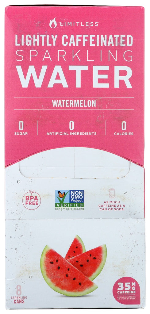 LIMITLESS: Watermelon Sparkling Water 8 Pk, 96 fo