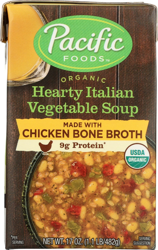 PACIFIC FOODS: Organic Hearty Italian Vegetable Soup, 17 oz